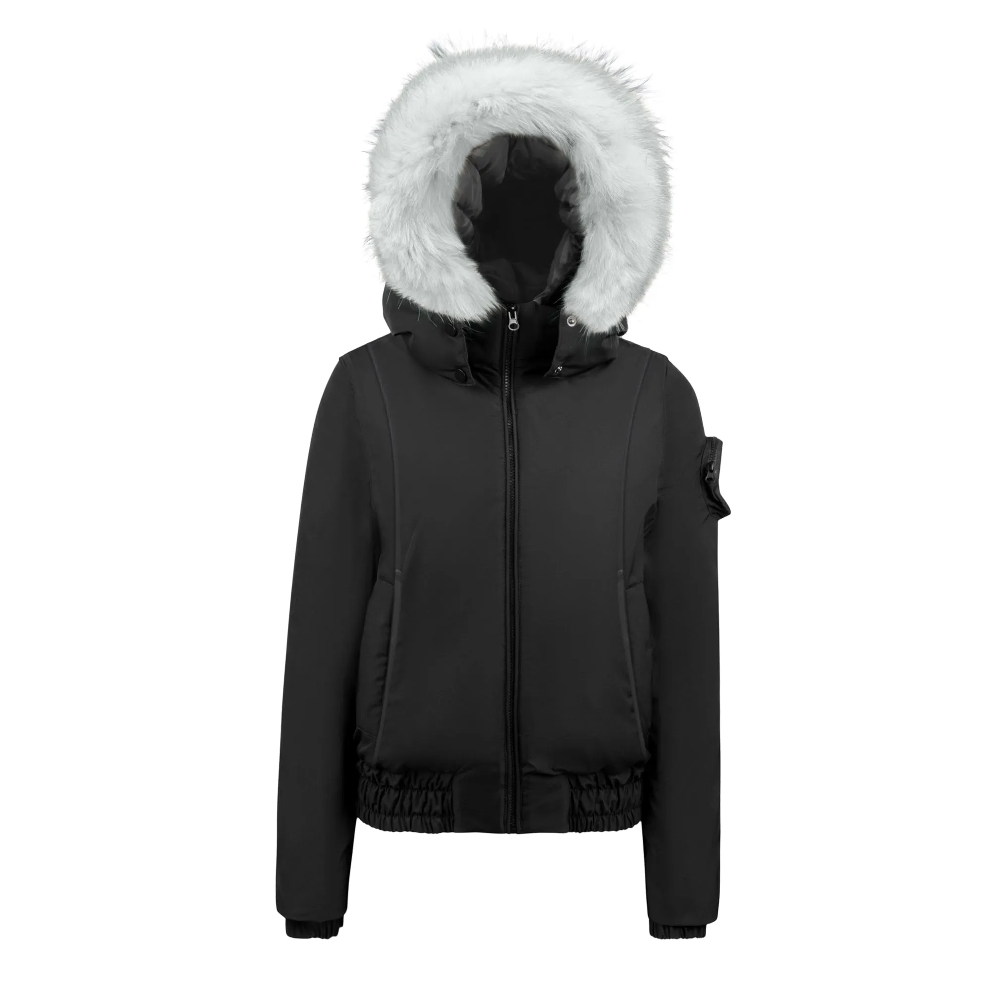 Manteau Jr. Black Teen Parka Puer