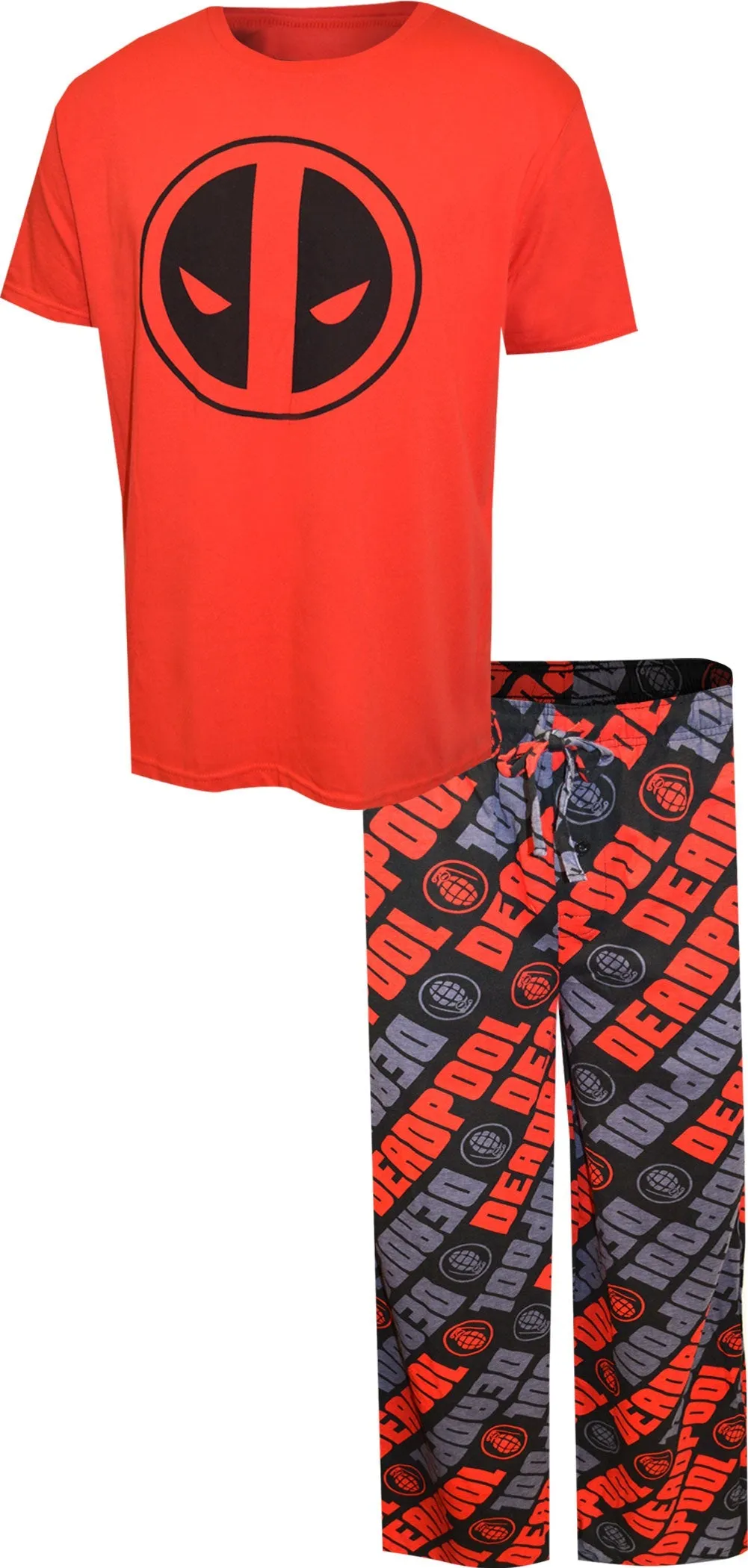 Marvel Comics Deadpool Guys Pajama Set