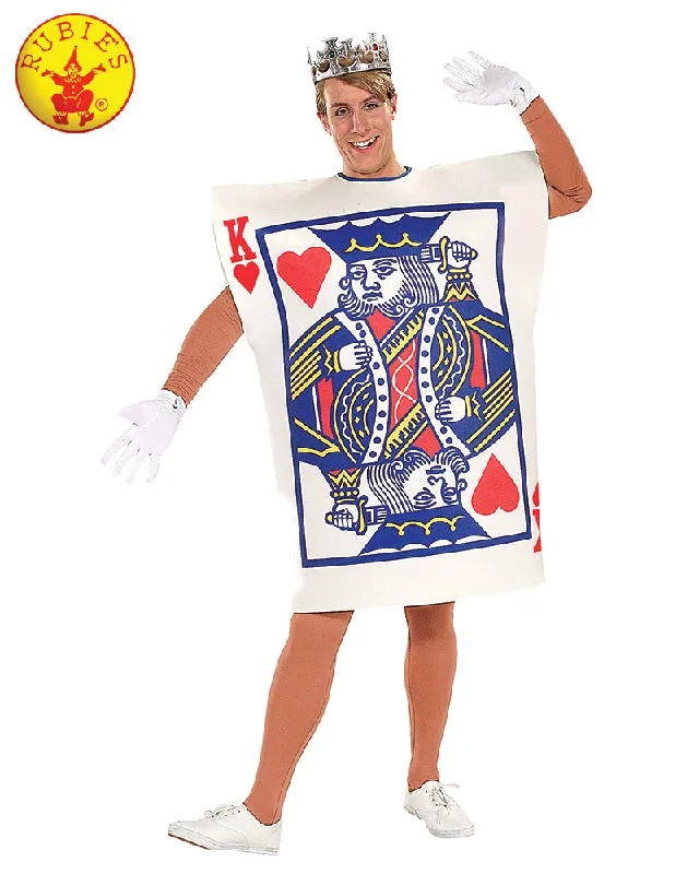 Men's Costume - King Of Hearts Playing Card