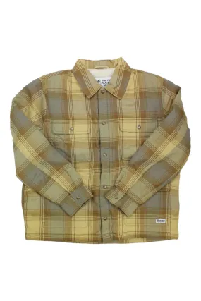 Mens Ridgefield Sherpa Flannel Shirt Jacket