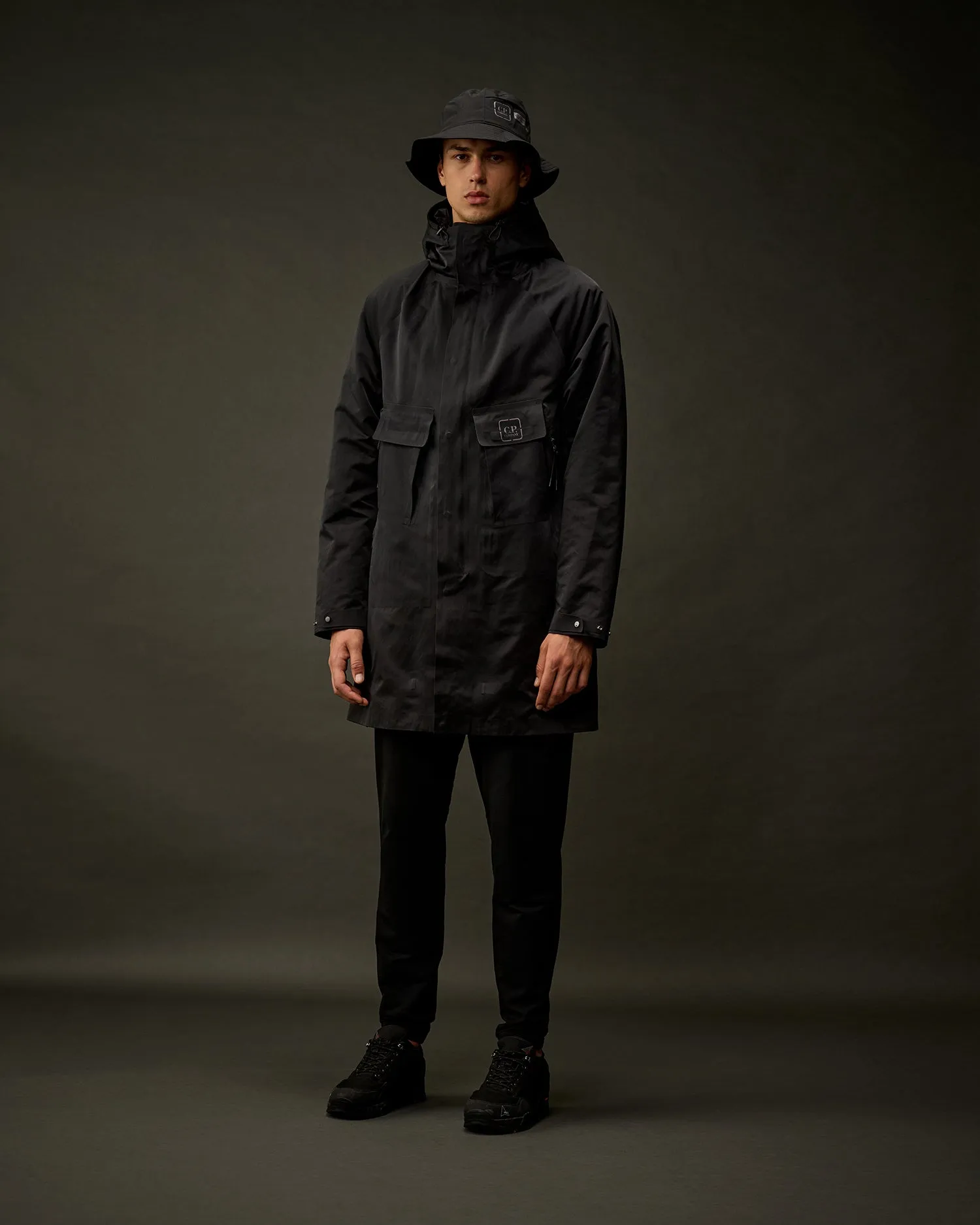 Metropolis Series A.A.C. Hooded Parka - Black