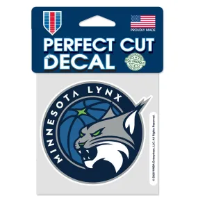 Minnesota Lynx 4" x 4" Perfect Cut Color Decal