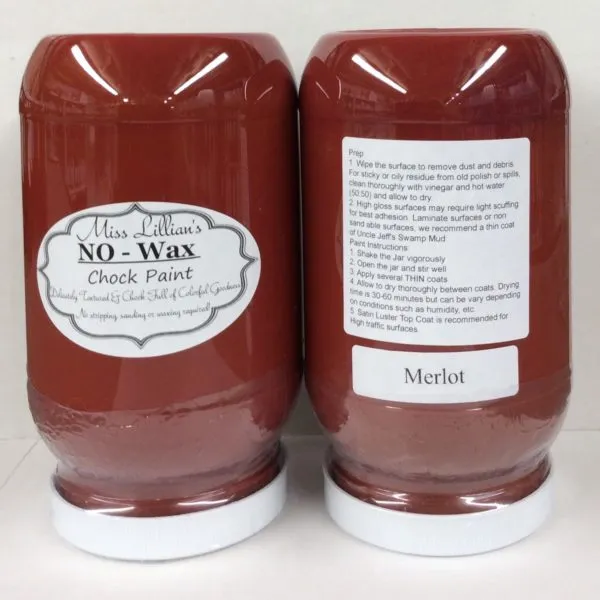 Miss Lillian's NO WAX Chock Paint - 16oz