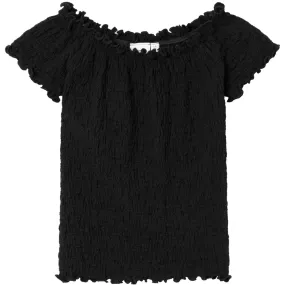 Name It Black Halisse Short T-Shirt