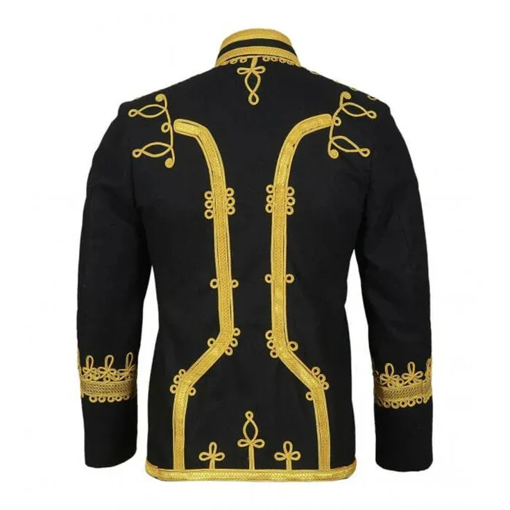 Napoleonic Hussar Uniform Miltary Style Tunic Pelisse Jimmi Hendrix