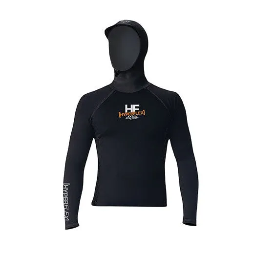 NeoSport Polyolefin Long Sleeve Scuba Hooded Rash Guard