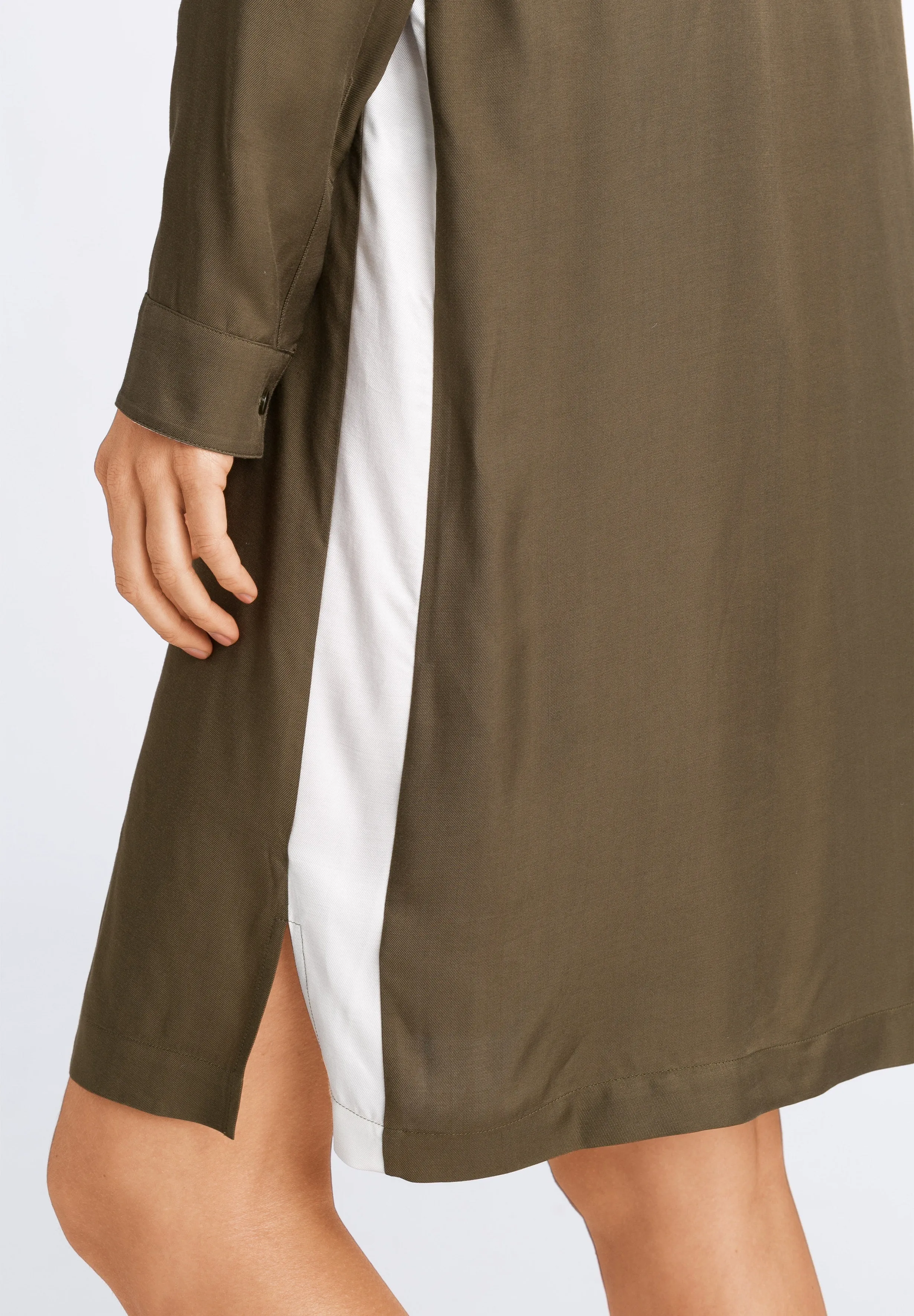 Nori Long Sleeve Nightgown | Strong Olive 76643-1717