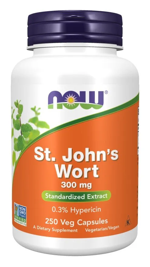 Now Foods St. John's Wort 300mg Extract, .3 % 250 Capsule