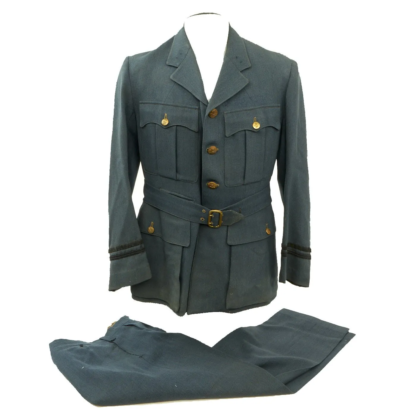 Original British WWII Royal Air Force RAF Flight Lieutenant Uniform