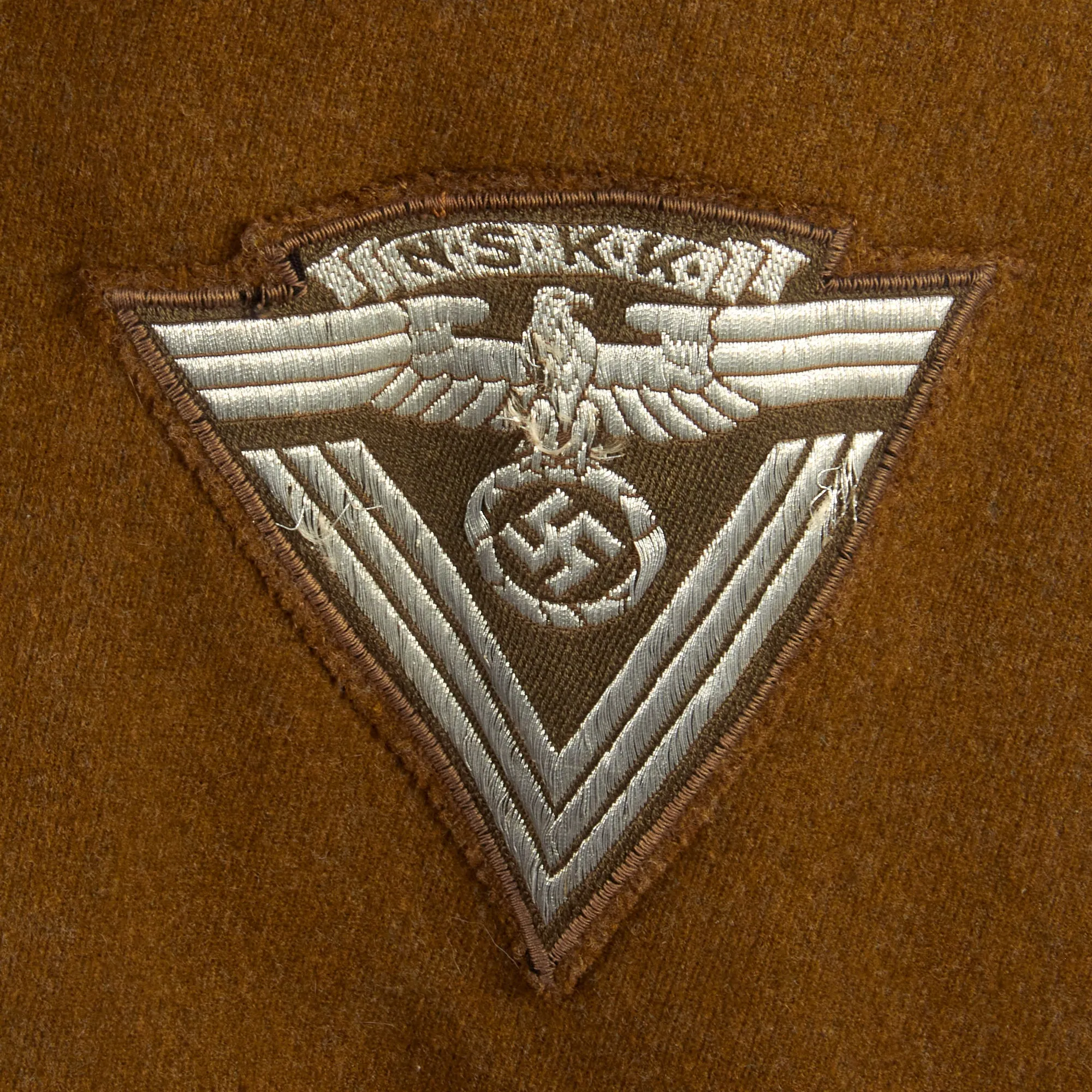 Original Excellent German WWII NSKK Obertruppführer NCO Service Tunic From Motorsturm 4 / Motorstandarte 49