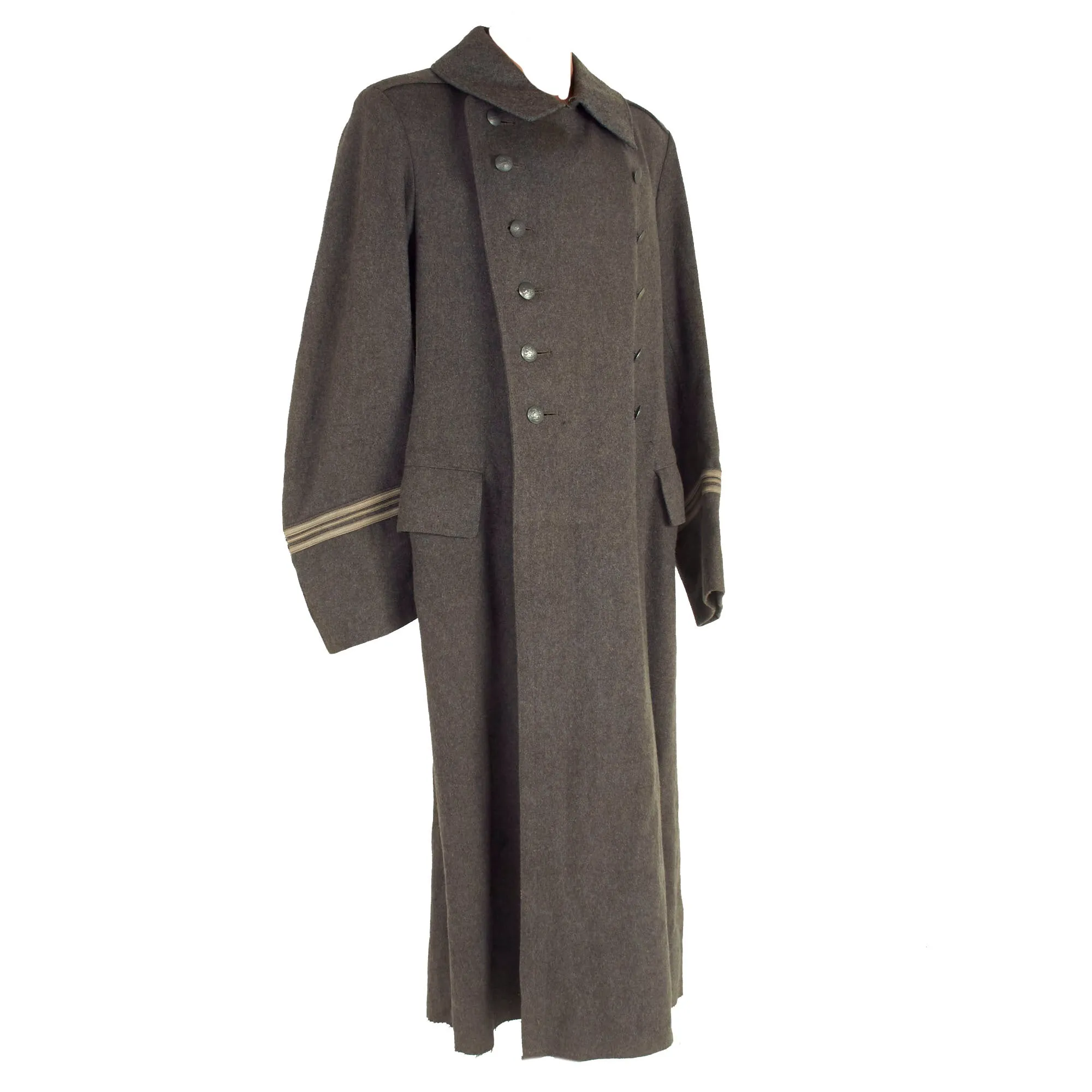 Original Finnish WWII Artillery Lieutenant Colonel Uniform Set Consisting Of Cap, M36 Wool Tunic, Trousers and Greatcoat - Dated 1944