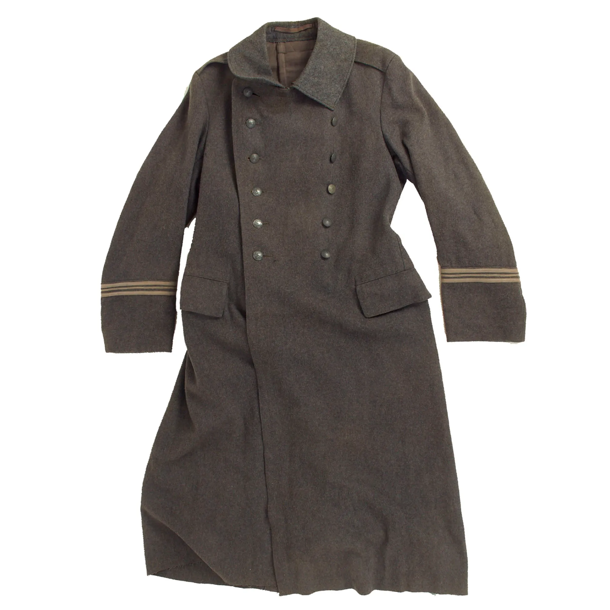 Original Finnish WWII Artillery Lieutenant Colonel Uniform Set Consisting Of Cap, M36 Wool Tunic, Trousers and Greatcoat - Dated 1944