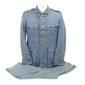 Original French WWI Pattern 1915 Horizon Blue 72nd Infantry Division Uniform