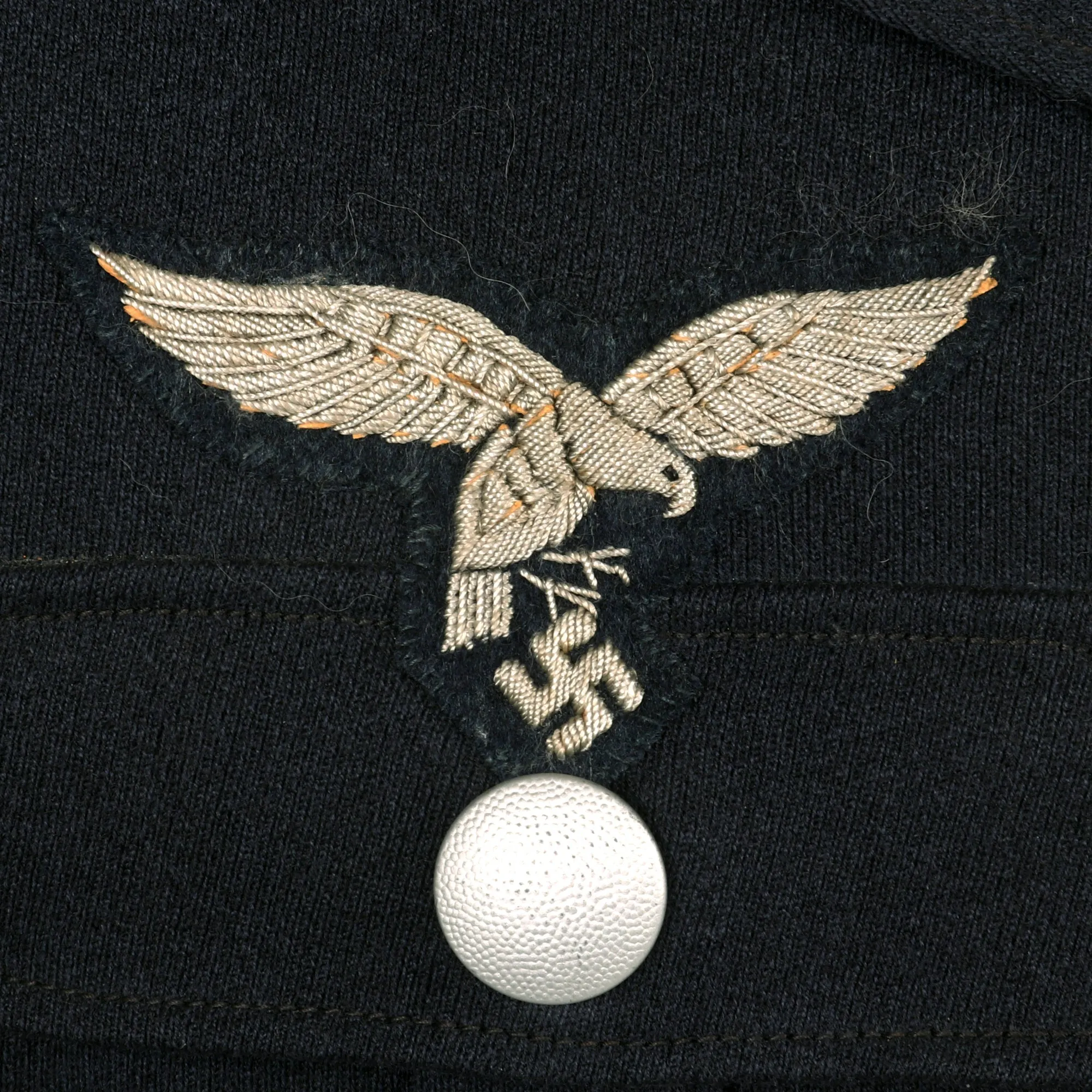 Original German Early WWII Luftwaffe Oberleutnant Officers Fliegerbluse Uniform Tunic with Trousers - Embroidered "Droop-Tail" Eagle