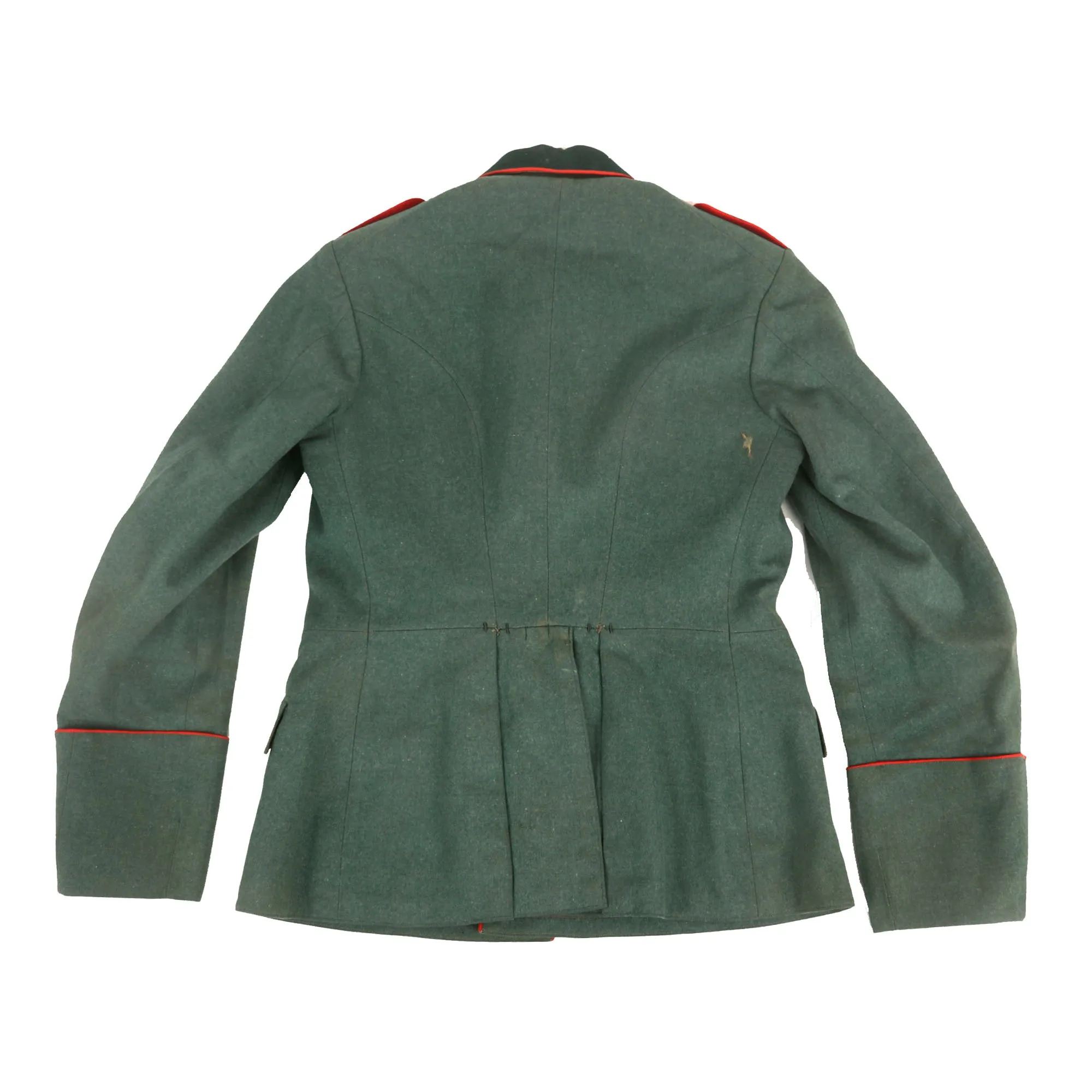 Original German WWII 1939 Dated Heer Artillery Hauptmann Officer's M36 Uniform Tunic by Otto Meis with WWI - WWII Era Medal Bar