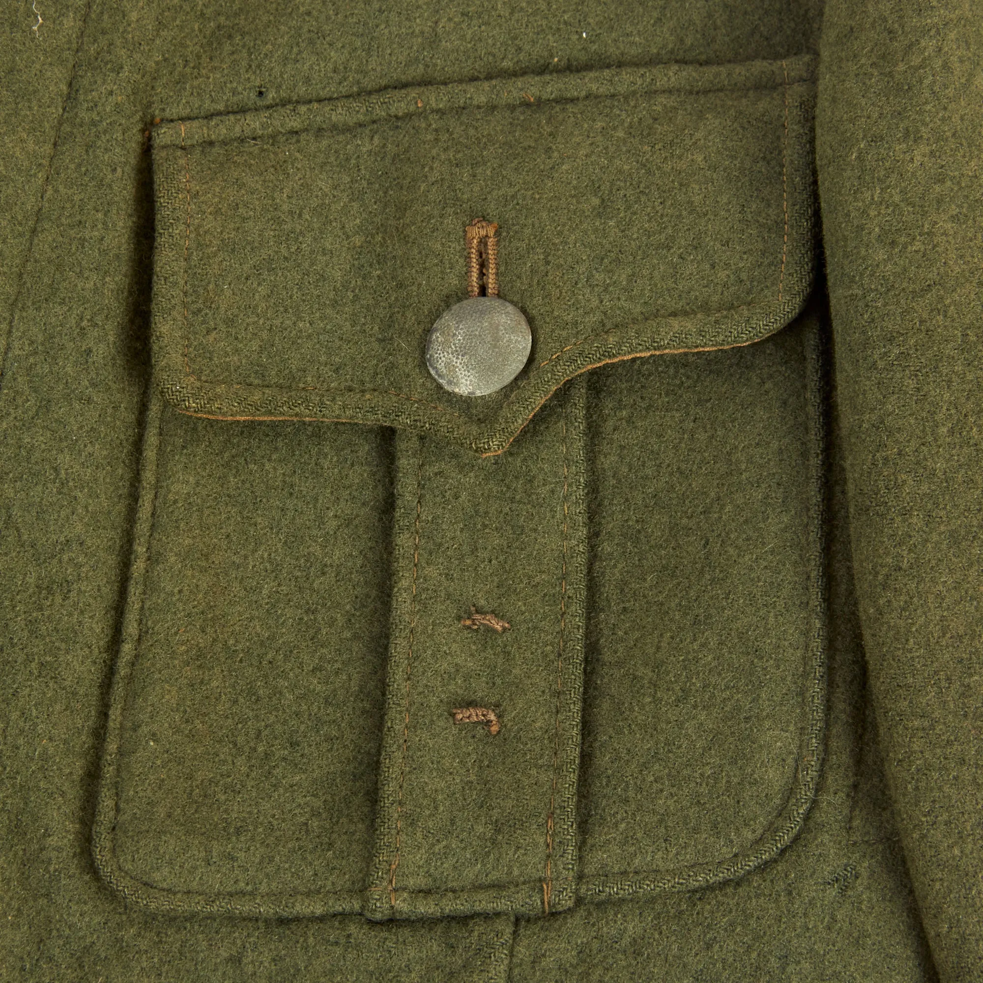 Original German WWII Belgian Made Heer Army Artillery Hauptfeldwebel NCO M36 Field Tunic - dated 1940