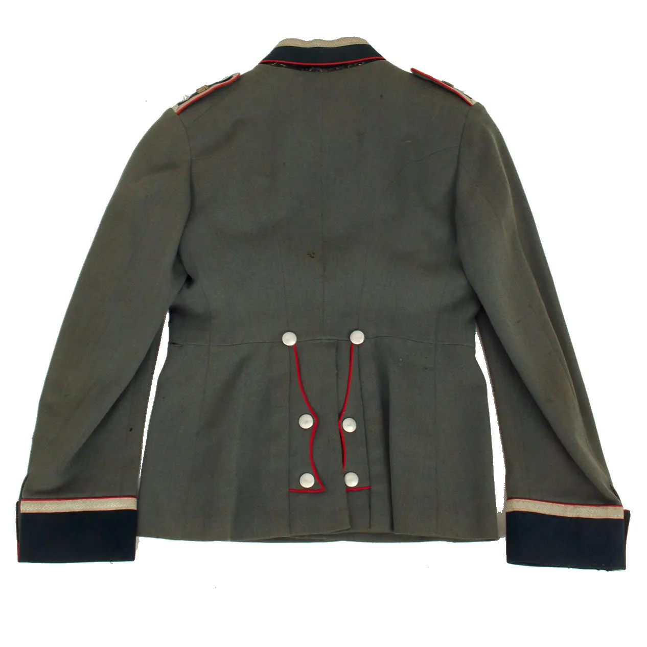 Original German WWII Heer 26th Artillery Regiment Ordnance Technician NCO M35 Waffenrock Dress Tunic - With Long Service Award and SA Sports Badge