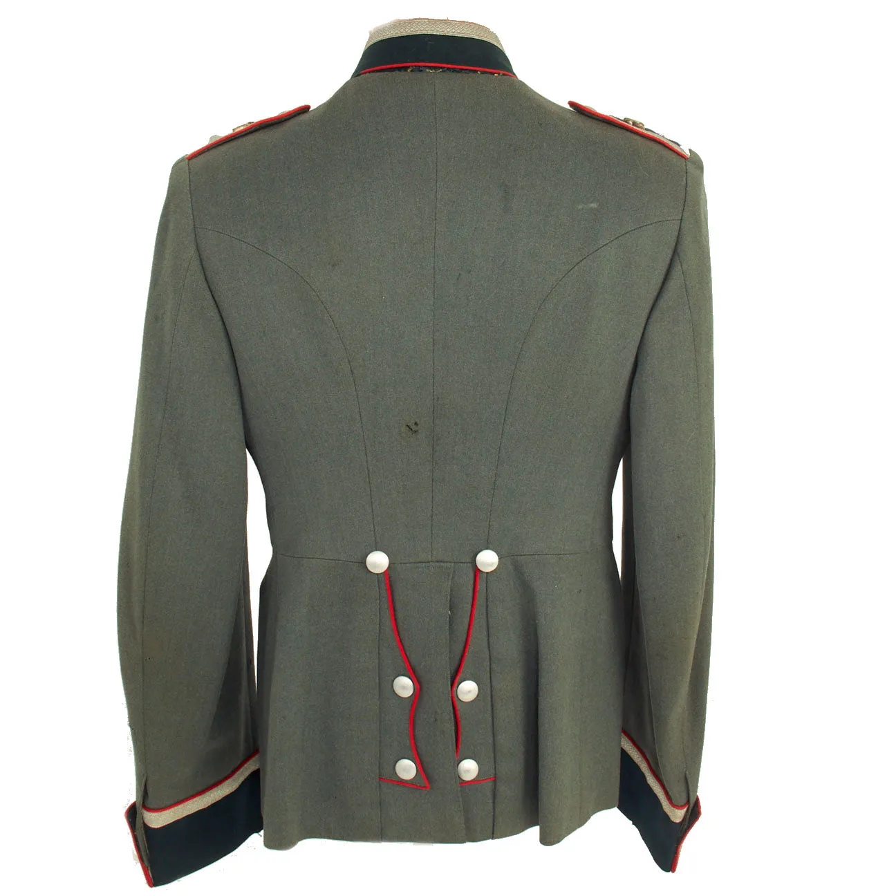 Original German WWII Heer 26th Artillery Regiment Ordnance Technician NCO M35 Waffenrock Dress Tunic - With Long Service Award and SA Sports Badge