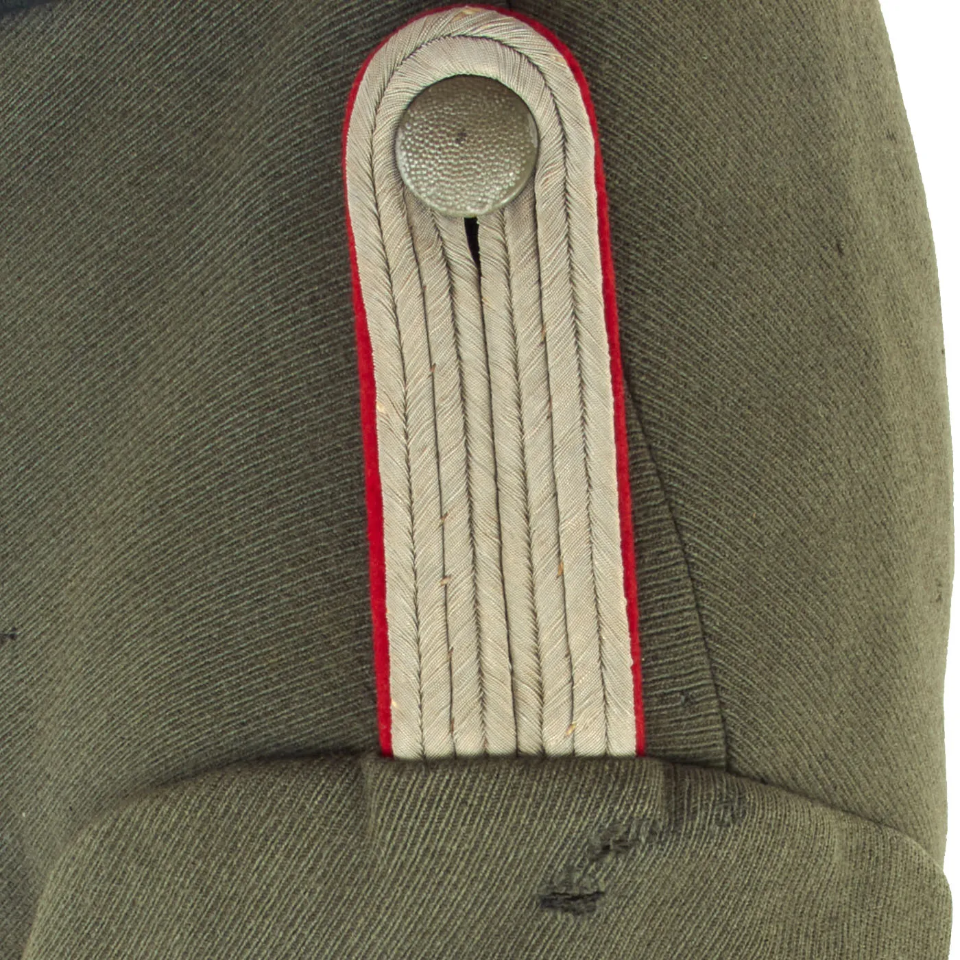 Original German WWII Heer Artillery Leutnant Officer's M36 Field Tunic with Medal Bar - Untouched Since WWII