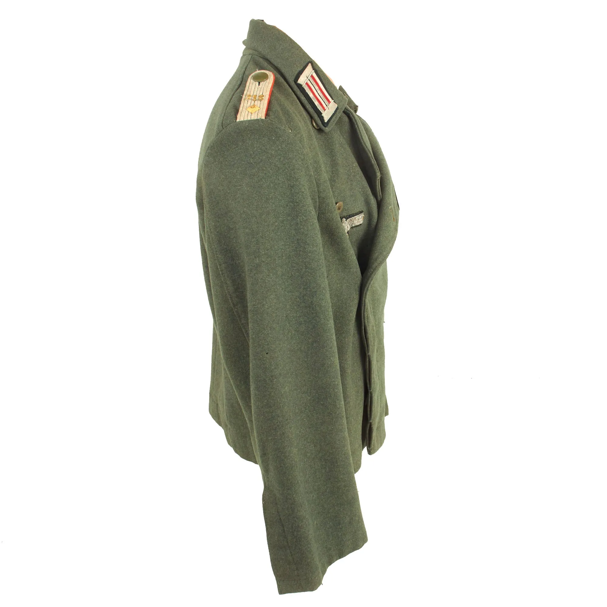 Original German WWII Heer Sturmartillerie Oberleutnant Officer's Sturmgeschütz Wrap Uniform Tunic dated 1941 - StuG Wrapper