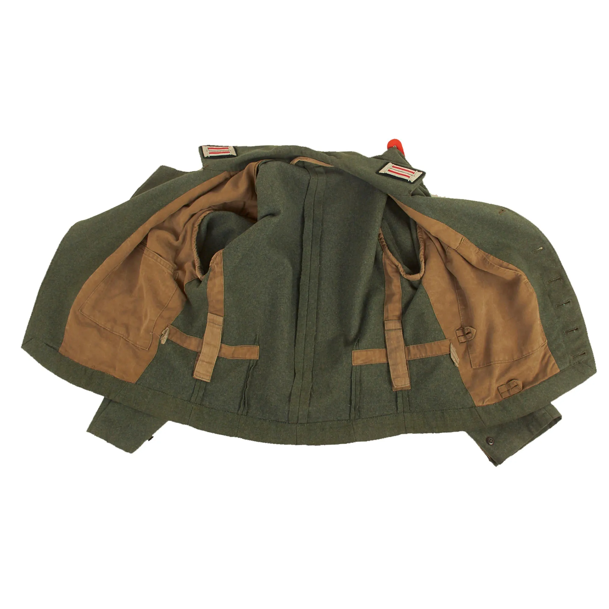 Original German WWII Heer Sturmartillerie Oberleutnant Officer's Sturmgeschütz Wrap Uniform Tunic dated 1941 - StuG Wrapper