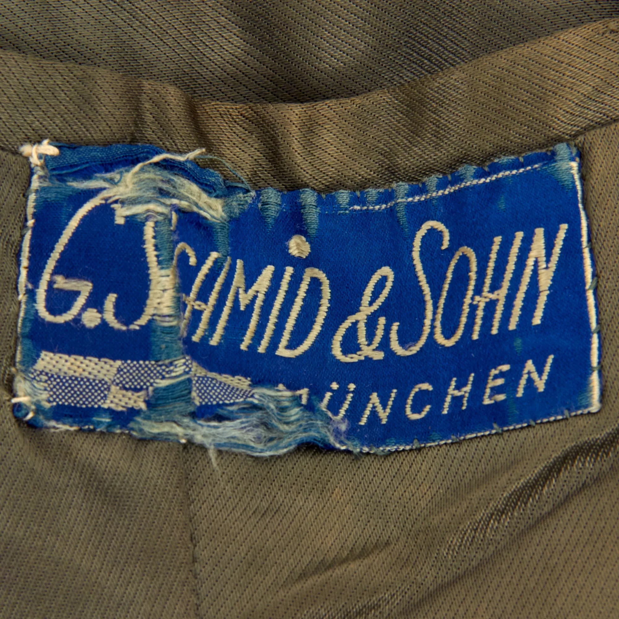 Original German WWII Heeresverwaltung Army Technical Services Administration M36 Uniform Tunic by G. Schmid & Sohn