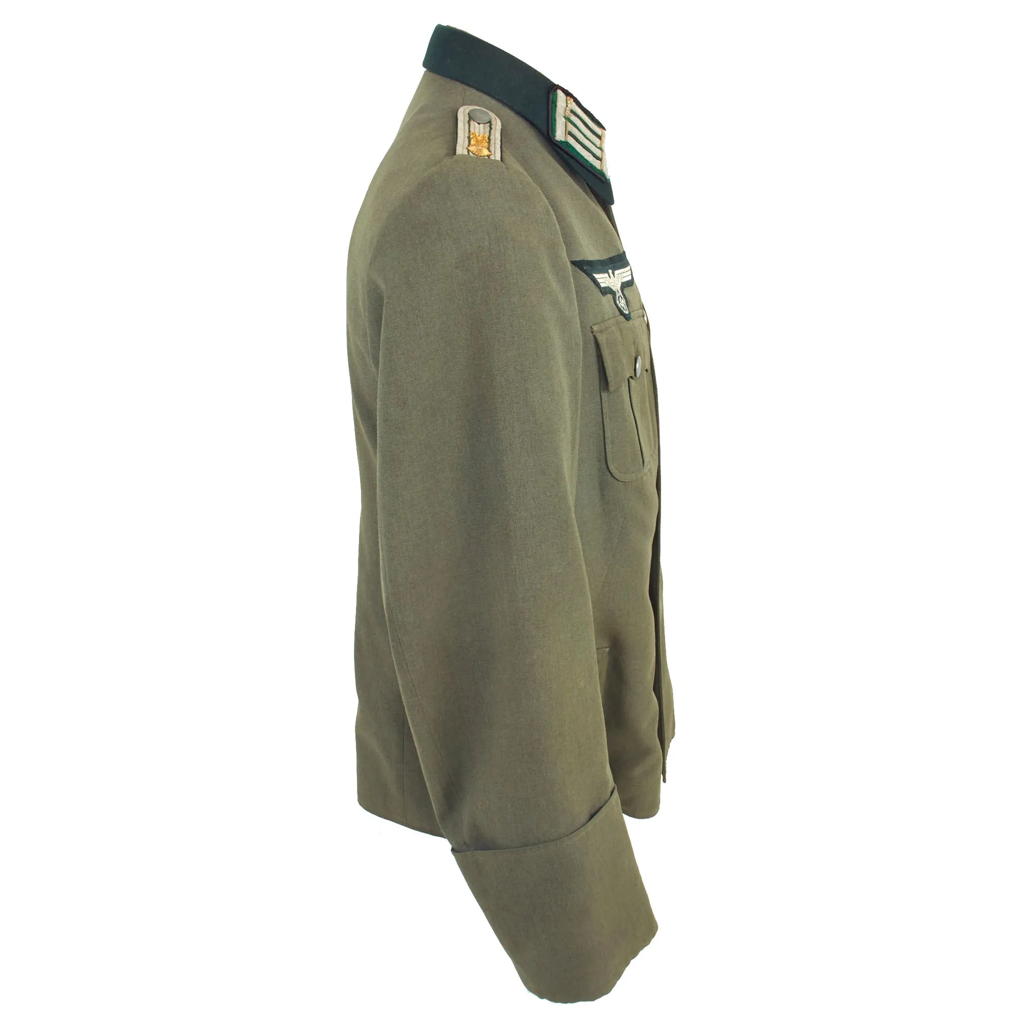 Original German WWII Heeresverwaltung Army Technical Services Administration M36 Uniform Tunic by G. Schmid & Sohn