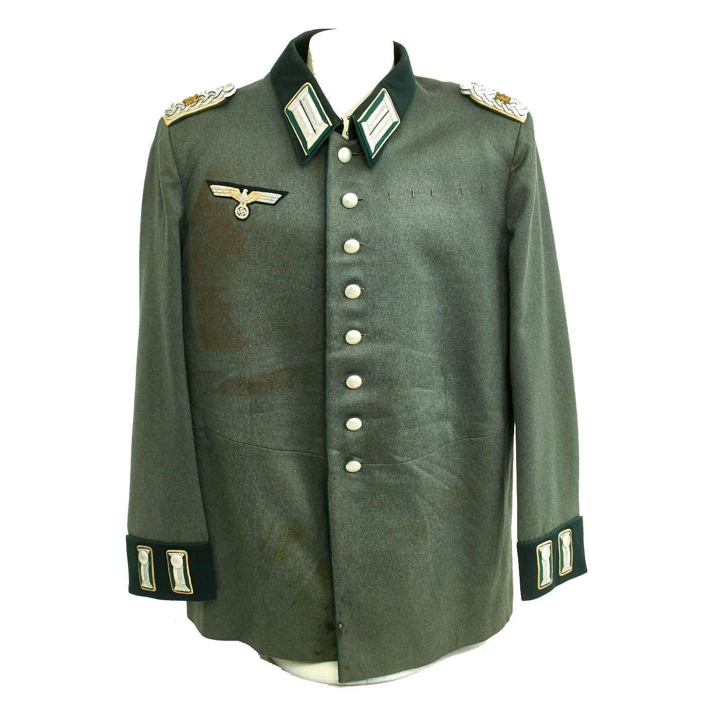 Original German WWII Heersverwaltung Army Administration Paymaster Officer Tunic