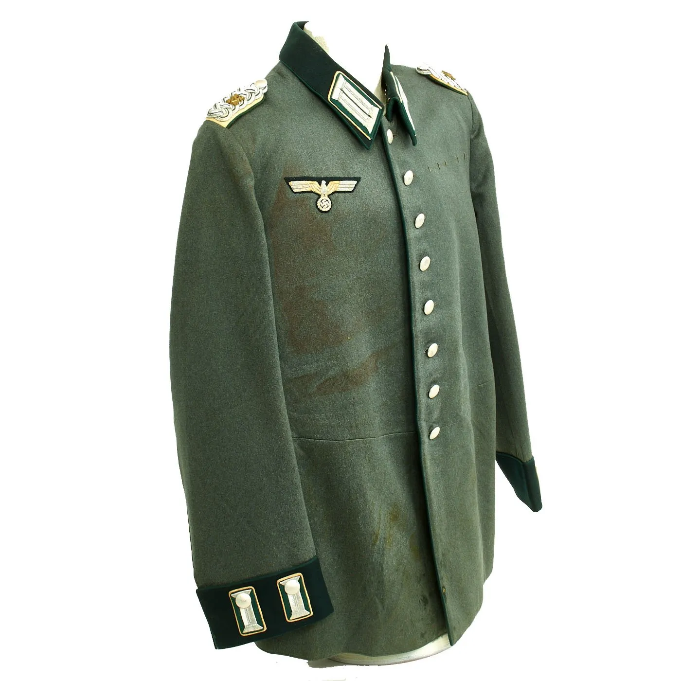 Original German WWII Heersverwaltung Army Administration Paymaster Officer Tunic