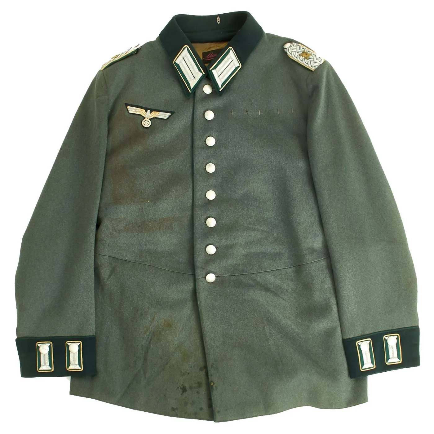 Original German WWII Heersverwaltung Army Administration Paymaster Officer Tunic