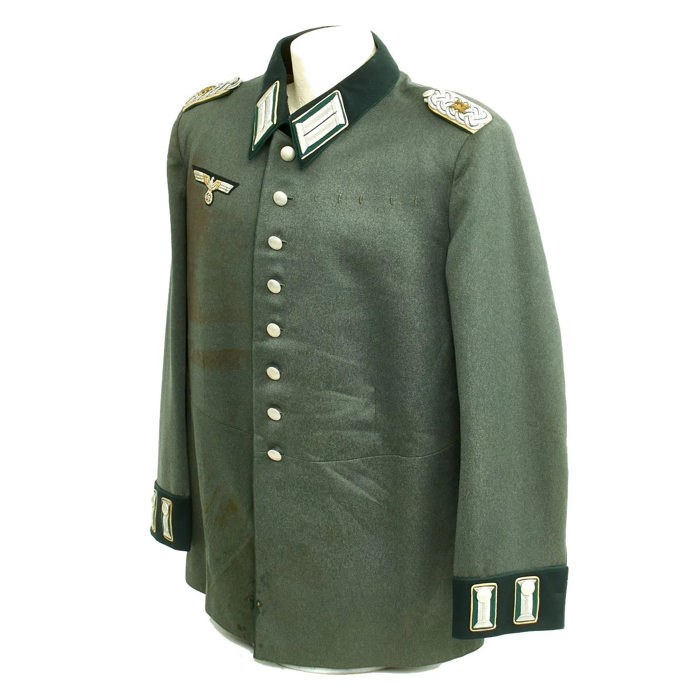 Original German WWII Heersverwaltung Army Administration Paymaster Officer Tunic