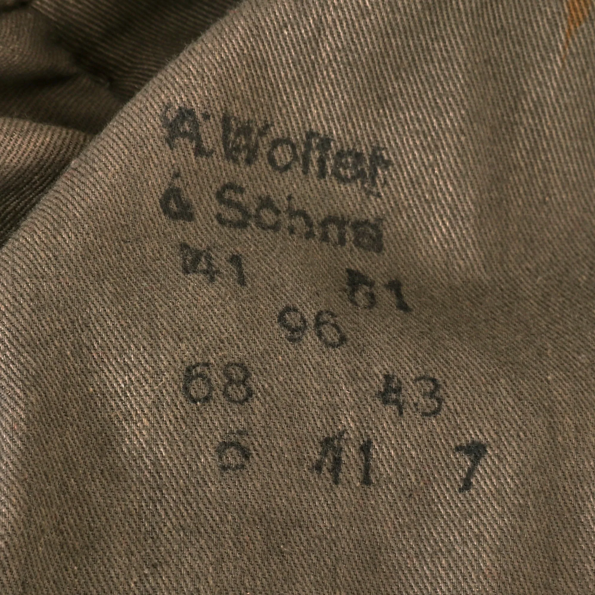 Original German WWII Kriegsmarine Coastal Artillery Marineartilleriegefreite Enlisted Tunic by A. Wolter & Sohne - Dated 1942