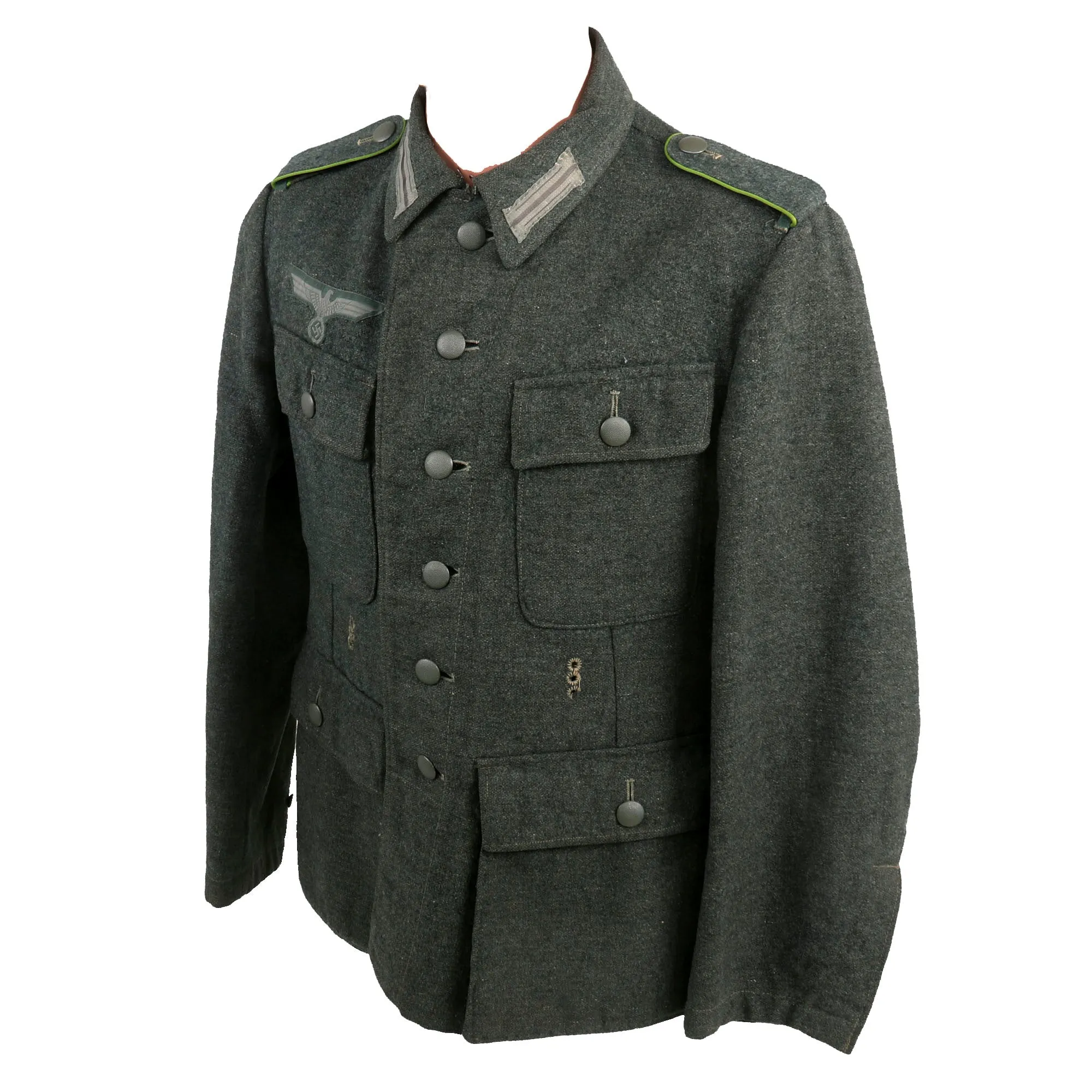 Original German WWII Late War Heer Army Panzergrenadier Enlisted Man's M40 Field Combat Tunic