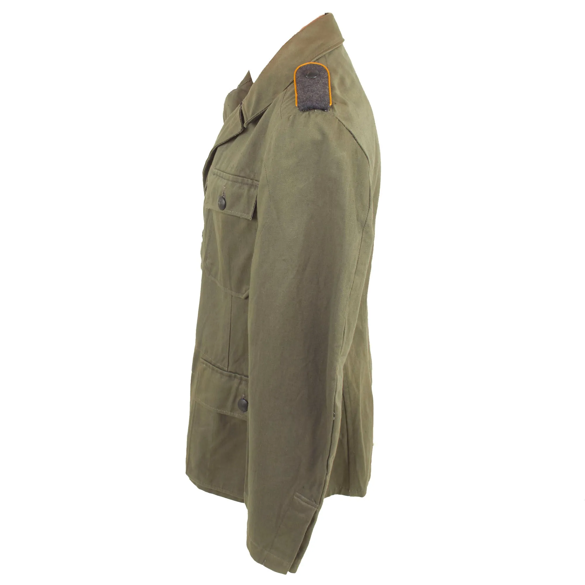 Original German WWII Luftwaffe Flight Branch Enlisted Combat Field Blouse Tunic - Excellent Condition