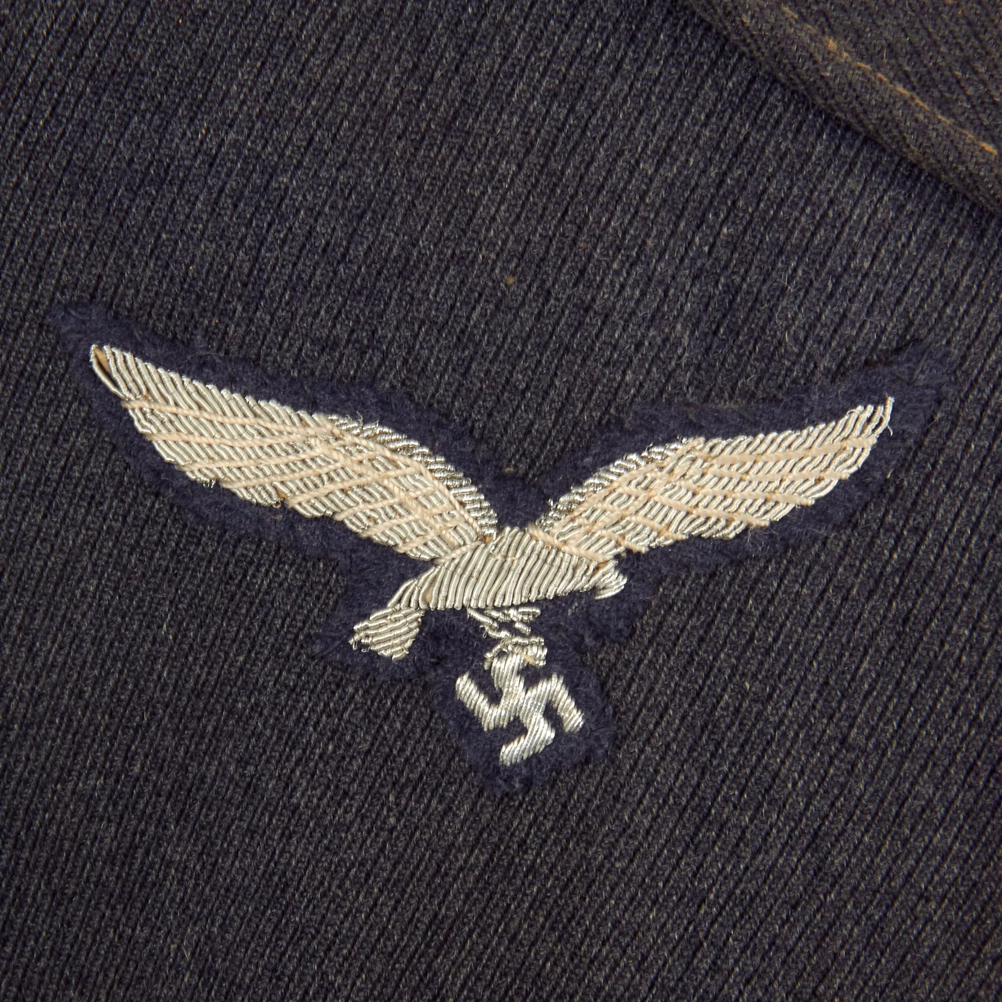 Original German WWII Luftwaffe Flight Branch Hauptmann's Fliegerbluse Tunic with Jagdgeschwader Richthofen & KRETA Cuff Titles