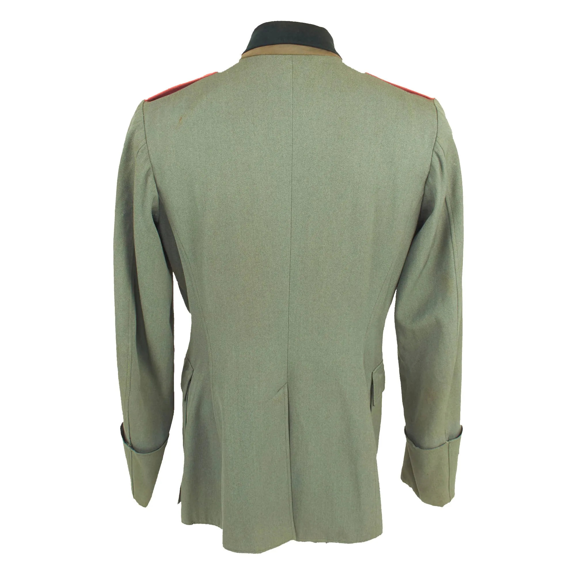 Original German WWII Named Heer Panzer Leutnant Officer's M36 Uniform Tunic with Unit Information - dated 1939