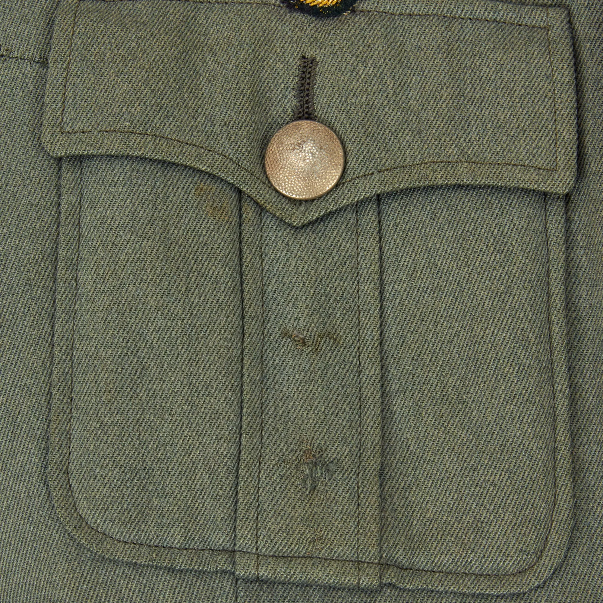 Original German WWII Named Heer Panzer Leutnant Officer's M36 Uniform Tunic with Unit Information - dated 1939