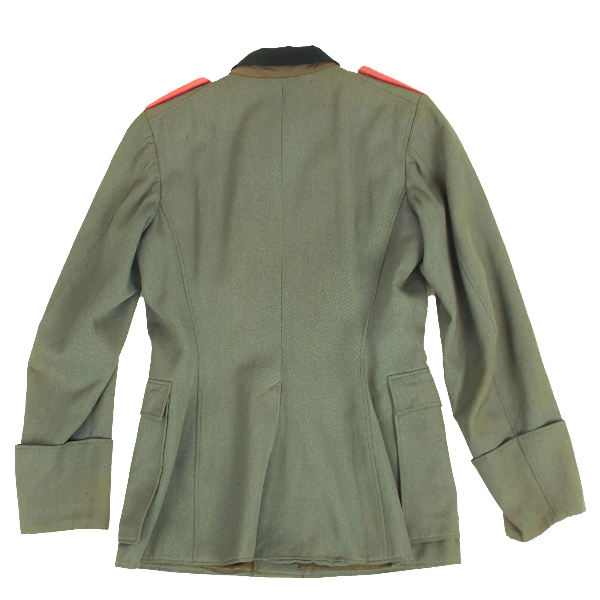 Original German WWII Named Heer Panzer Leutnant Officer's M36 Uniform Tunic with Unit Information - dated 1939