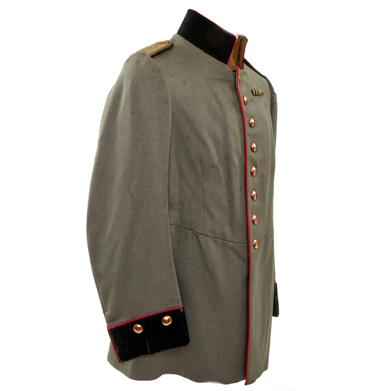 Original Imperial German WWI M-1915 Bavarian Pioneer Officer’s Feldgrau Tunic