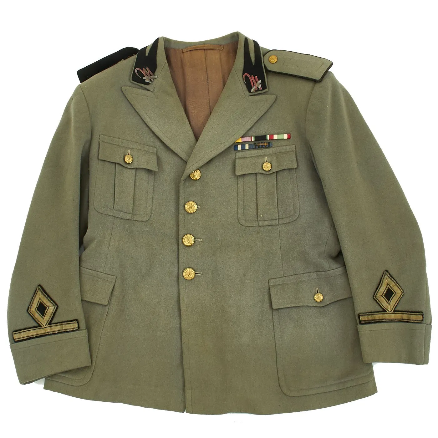 Original Italian WWII MVSN Aspirante Officer Uniform Jacket