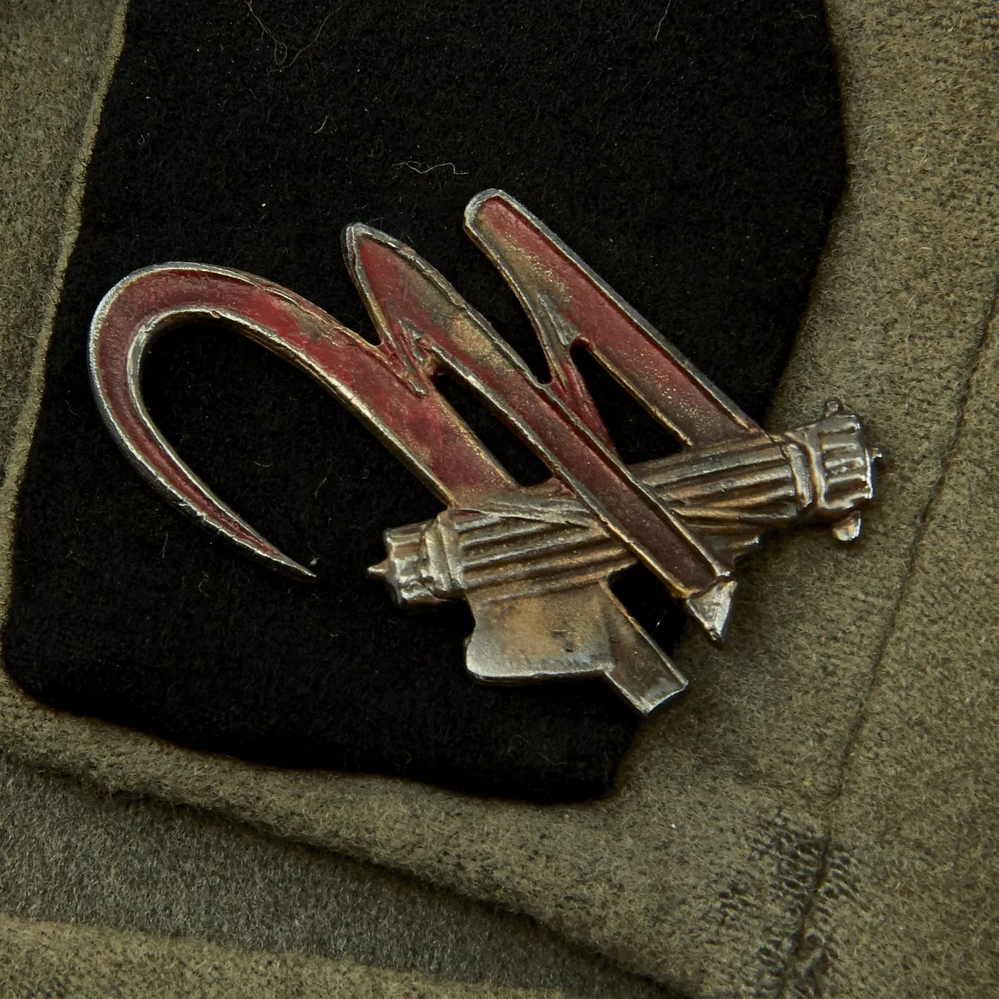 Original Italian WWII MVSN Aspirante Officer Uniform Jacket