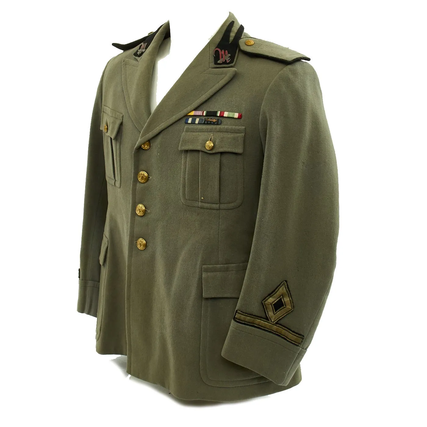 Original Italian WWII MVSN Aspirante Officer Uniform Jacket