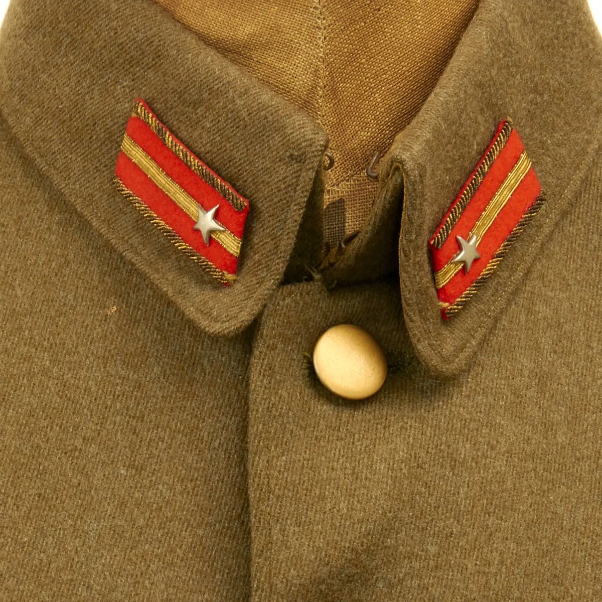 Original Japanese WWII Army Officer Uniform with First National Congress in Manchuria Medal