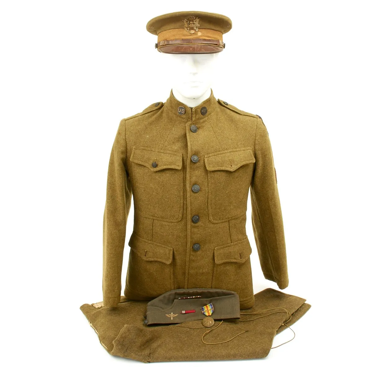 Original U.S. WWI Aero Squadron Uniform Set