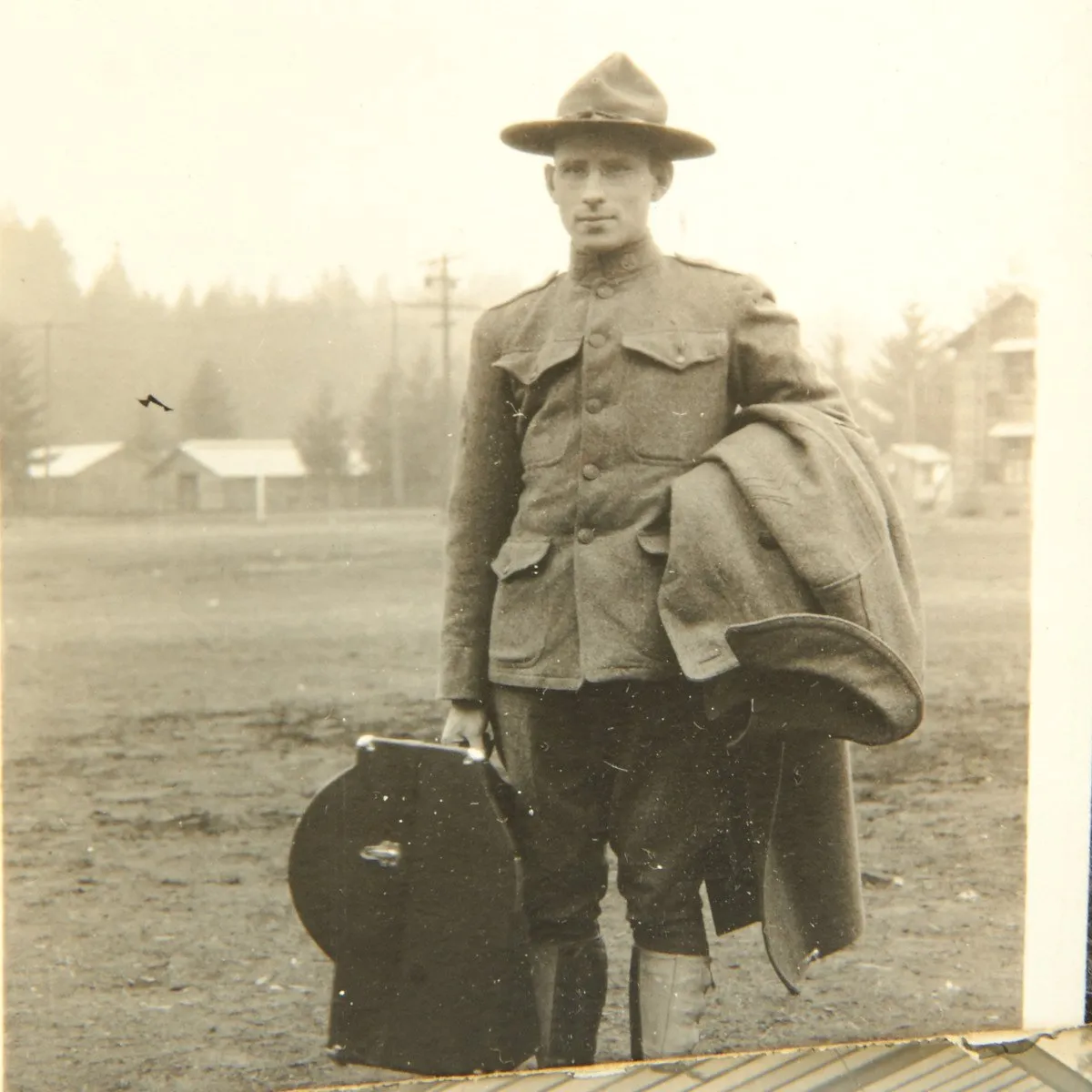 Original U.S. WWI Father 91st AEF and WWII Son 7th Air Force Grouping