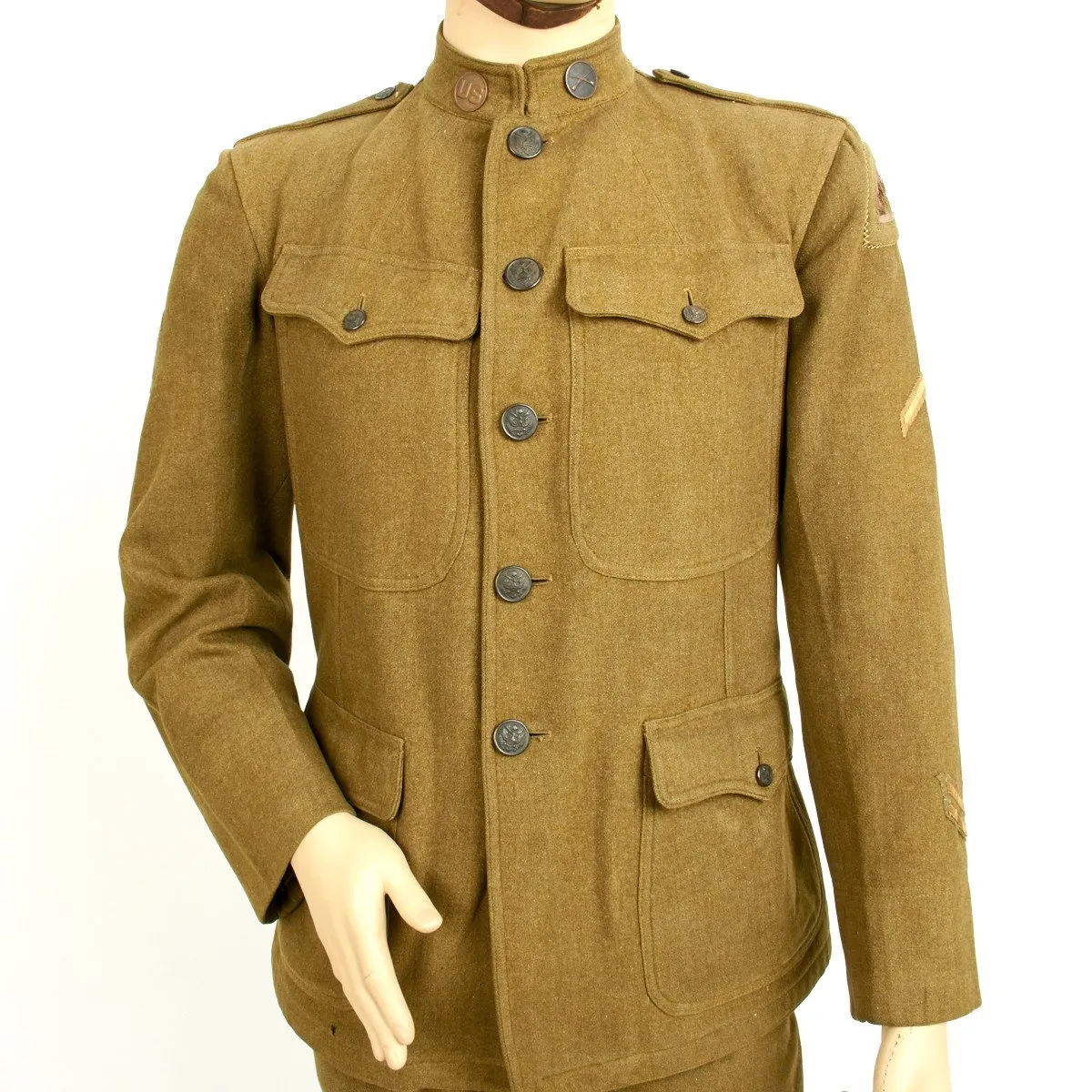 Original U.S. WWI Named 41st Infantry Division Uniform Set - Sunset Division