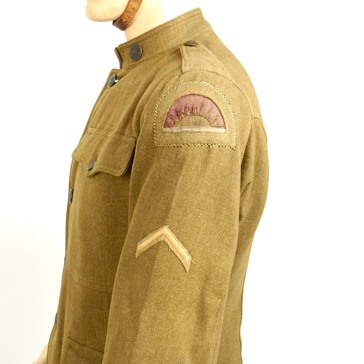 Original U.S. WWI Named 41st Infantry Division Uniform Set - Sunset Division