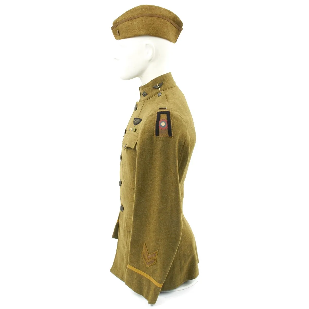 Original U.S. WWI Named Pilot Aero Squadron Uniform Set