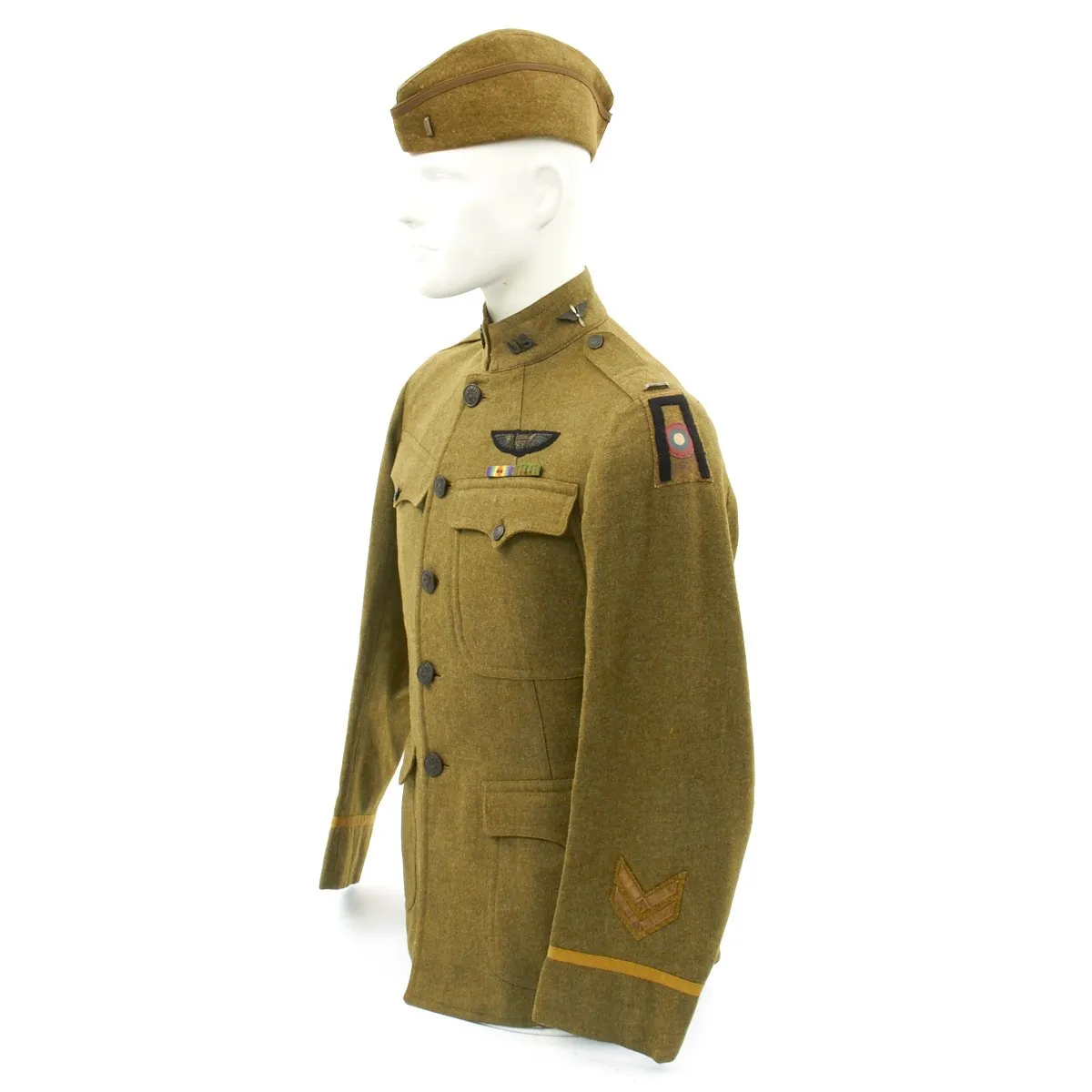 Original U.S. WWI Named Pilot Aero Squadron Uniform Set