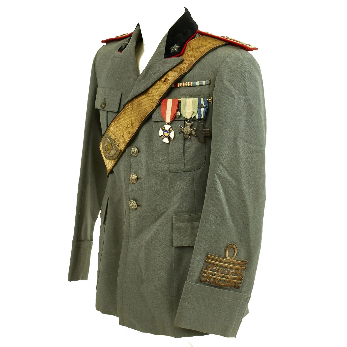 Original WWII Italian Army General Uniform Jacket